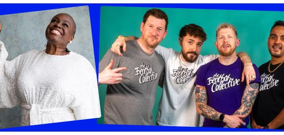 Banner image of 2027's special guest artists
